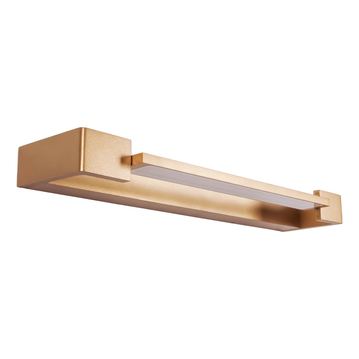 Maxlight W0318 Wandlamp Flink Goud 45 Cm  Ip44