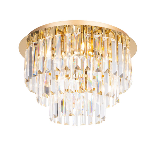 Maxlight C0205 Plafondlamp Monaco Goud Ø 42 Cm