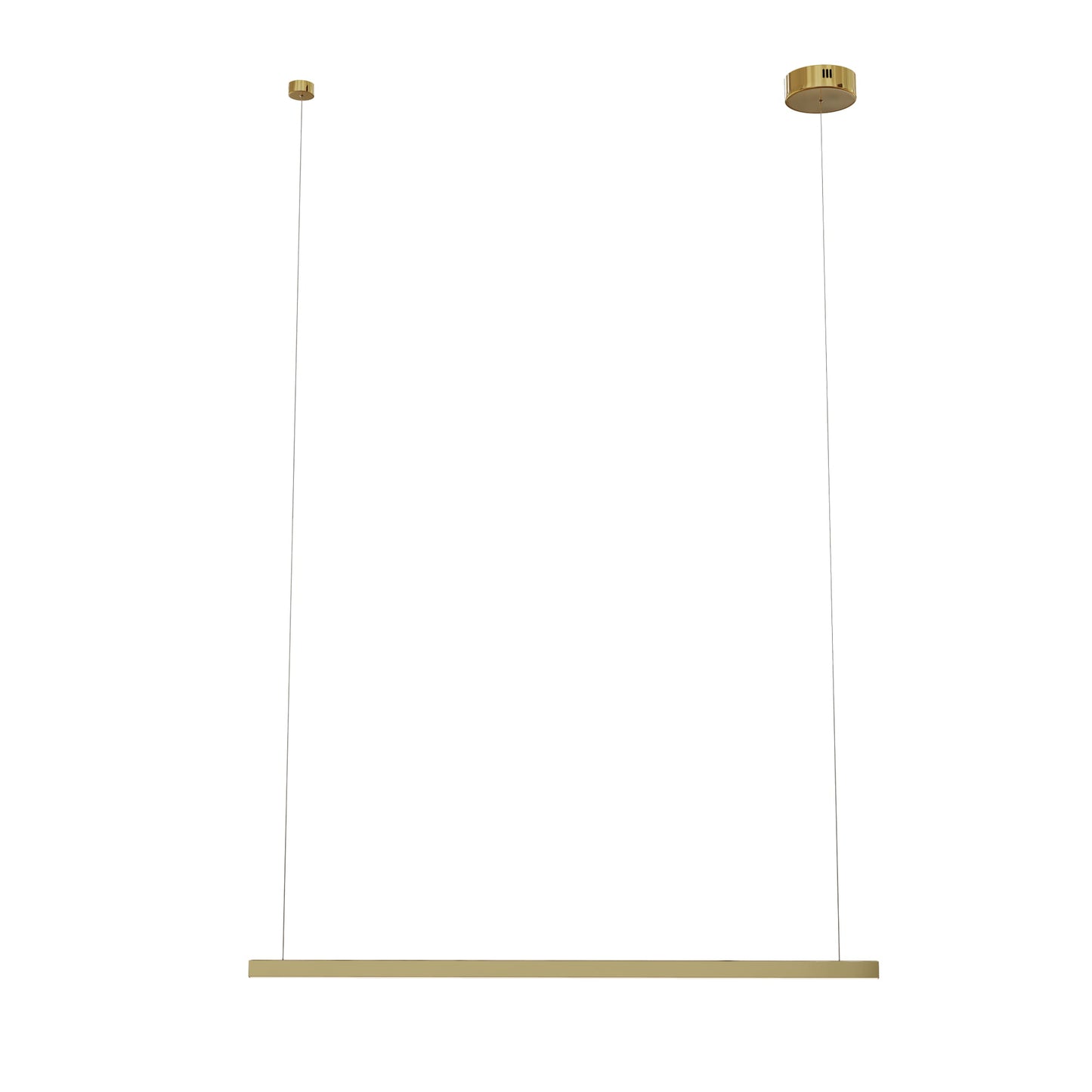 Maxlight P0475D Hanglamp Trio 1 Geborsteld Goud