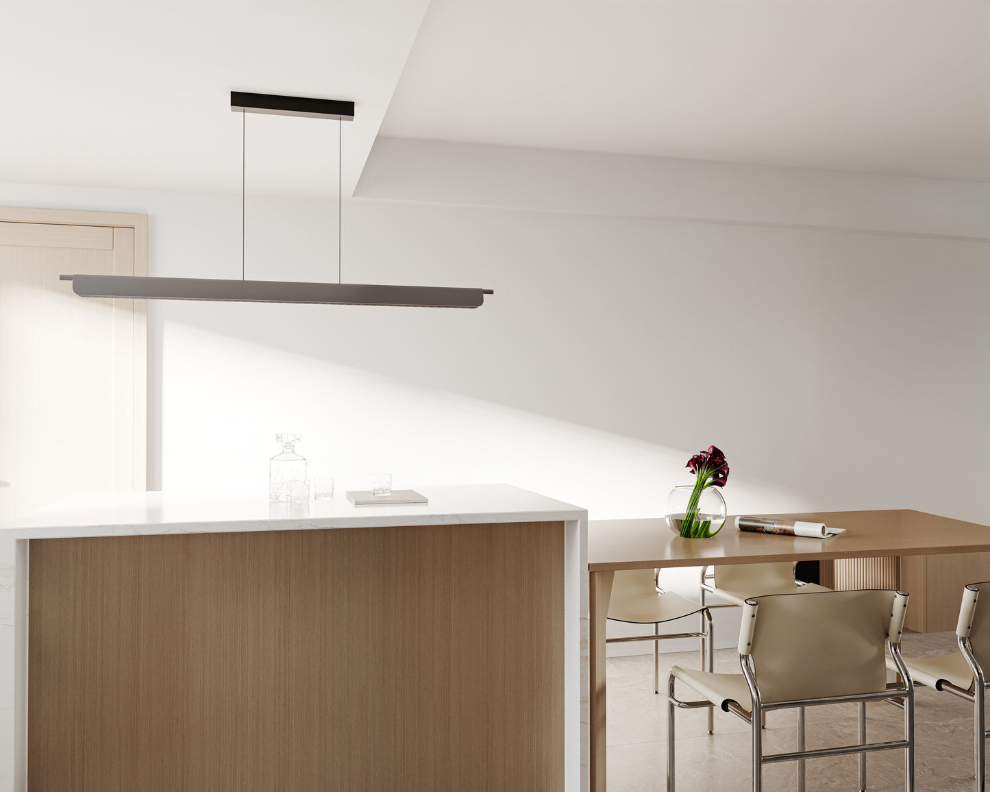 Maxlight P0597 Hanglamp Jo-Jo Modern Grijs