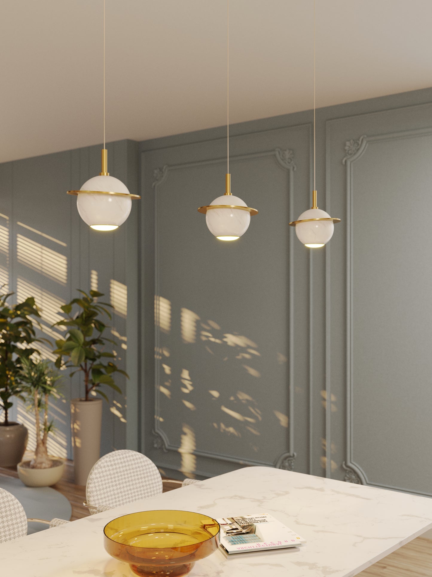 Maxlight P0413 Hanglamp Uranos Wit