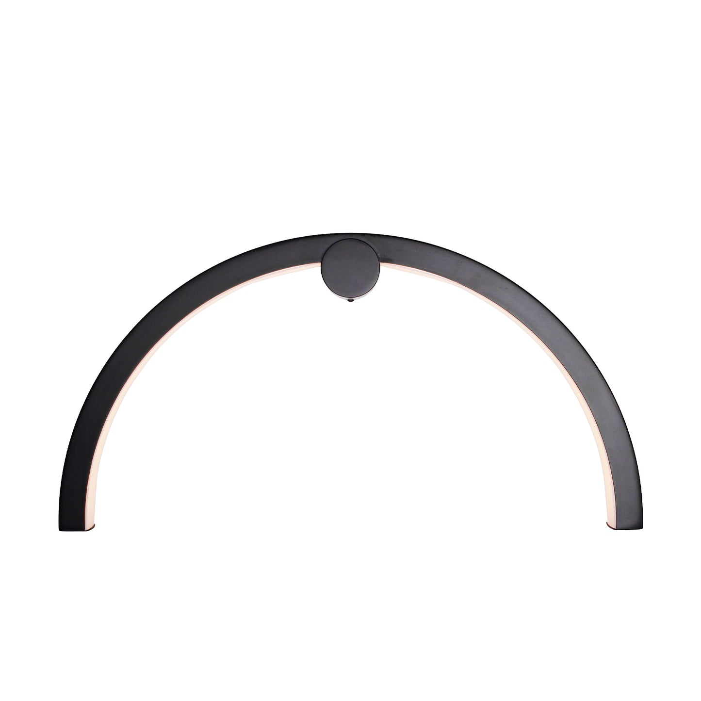 Maxlight W0334 Wandlamp Trio Arc Mat Zwart Ip44