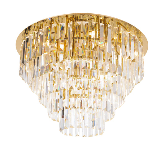 Maxlight C0206 Plafondlamp Monaco Goud Ø 60 Cm