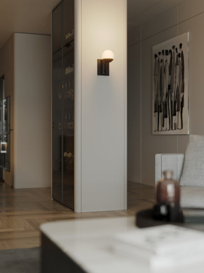 Maxlight W0255 Wandlamp Dallas Zwart