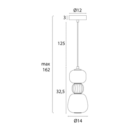 Maxlight P0627 Hanglamp Modern 13W