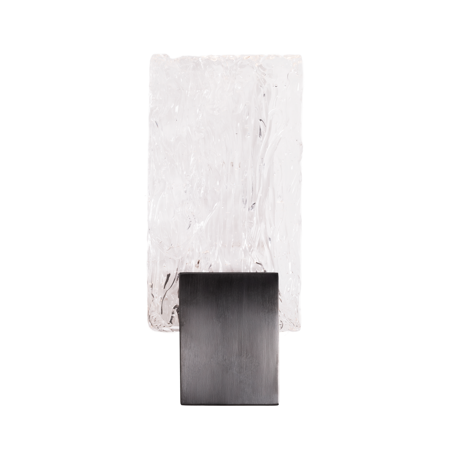 Maxlight W0361 Wandlamp Vetro Geborsteld Zwart