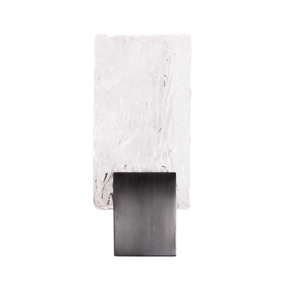Maxlight W0361 Wandlamp Vetro Geborsteld Zwart