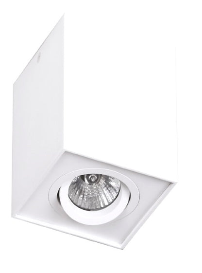 Maxlight C0070 Plafondlamp Basic Vierkant Wit