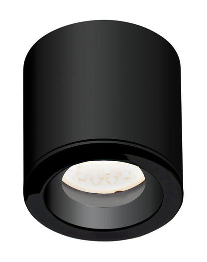 Maxlight C0216 Opbouwspot Form Zwart Gu10 Ip65