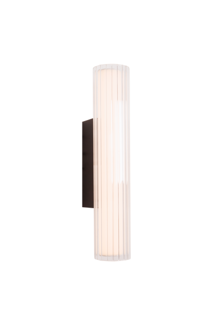 Maxlight W0363 Wandlamp Fayette 31Cm 6W Ip44 3000K Zwart