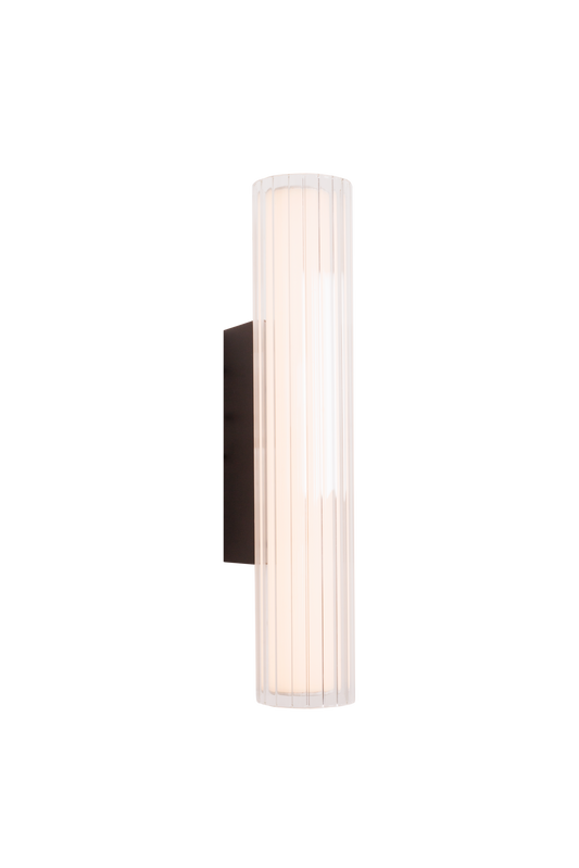 Maxlight W0363 Wandlamp Fayette 31Cm 6W Ip44 3000K Zwart