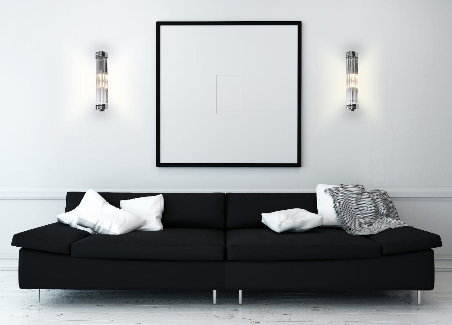 Maxlight W0241 Wandlamp Florence Chroom