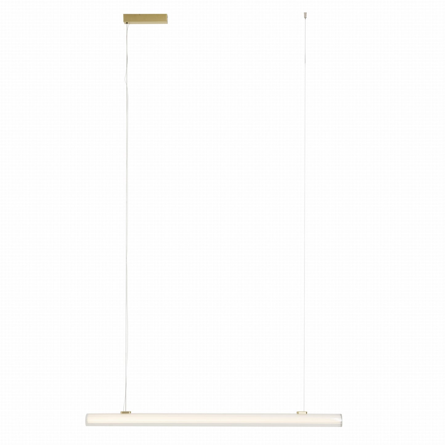 Maxlight P0622 Hanglamp Fayette 121Cm 20W  3000K Goud Ip44