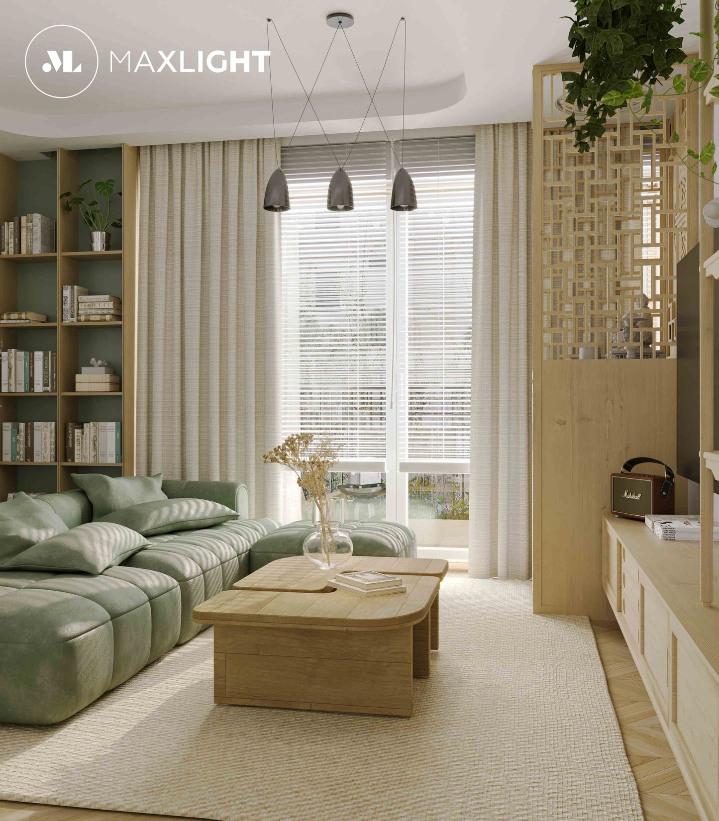 Maxlight P0399 Hanglamp Sistema 2i
