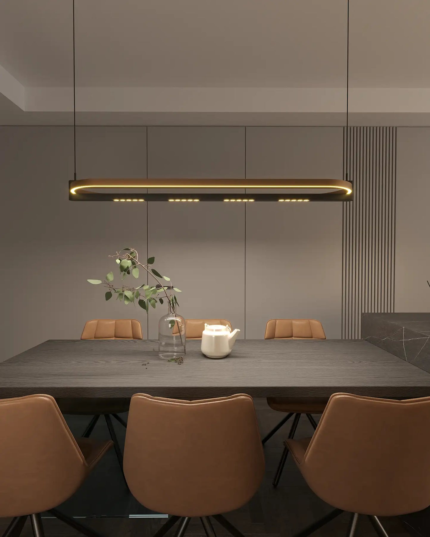 Maxlight P0553 Hanglamp Singapur Ovaal