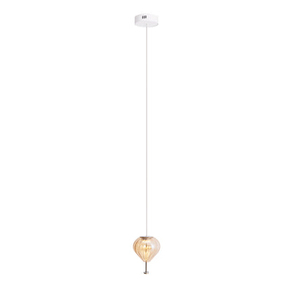 Maxlight P0575 Hanglamp Palloncini 1 Amber Glas