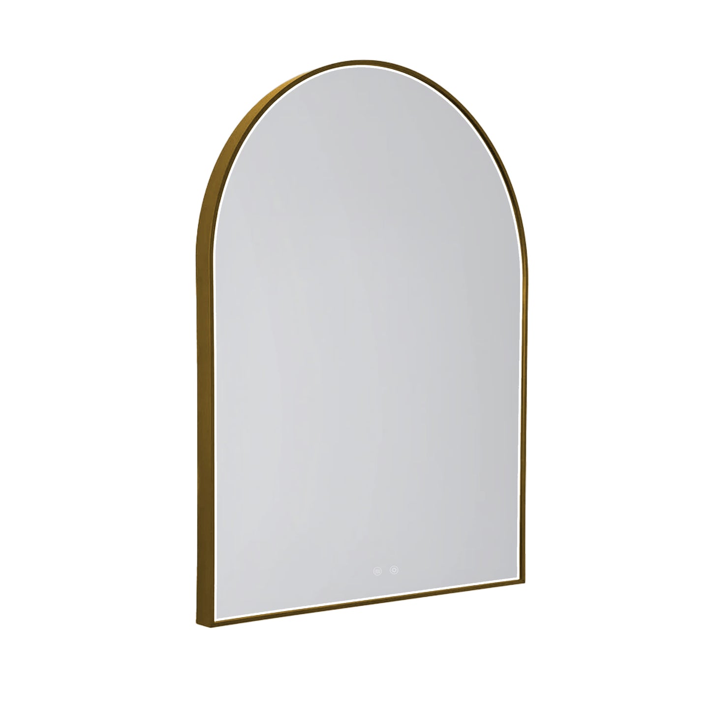 Maxlight W0386 Mirror Halve Cirkel 90X70Cm Goud Spiegel