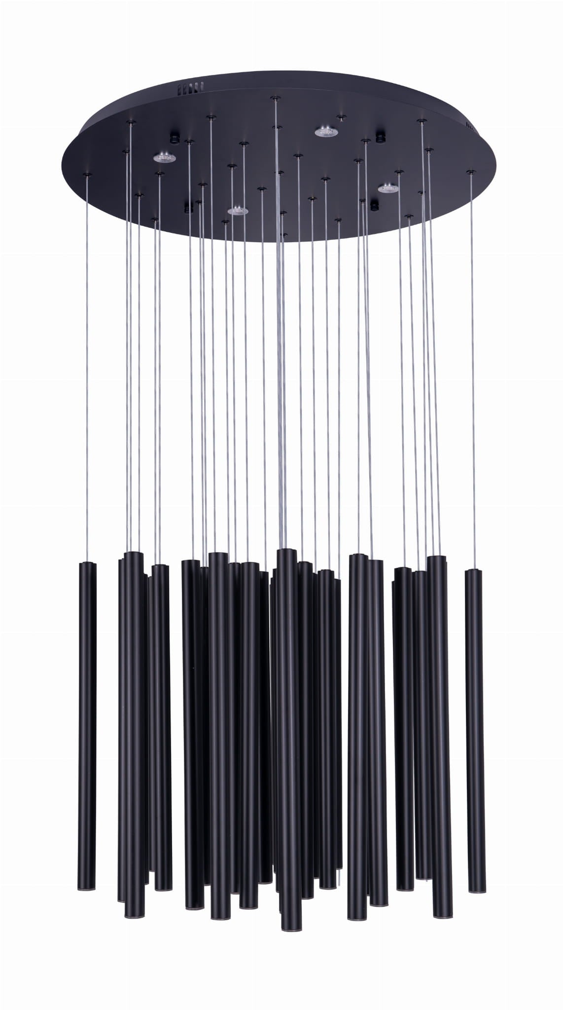 Maxlight P0419D Hanglamp Organic 33X1 Zwart