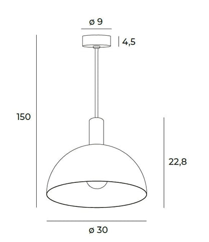 Maxlight P0473 Hanglamp Luisant