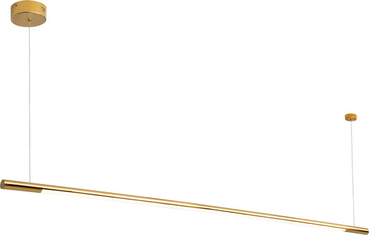Maxlight P0360D Hanglamp Organic Horizon 150Cm Goud Dimbaar