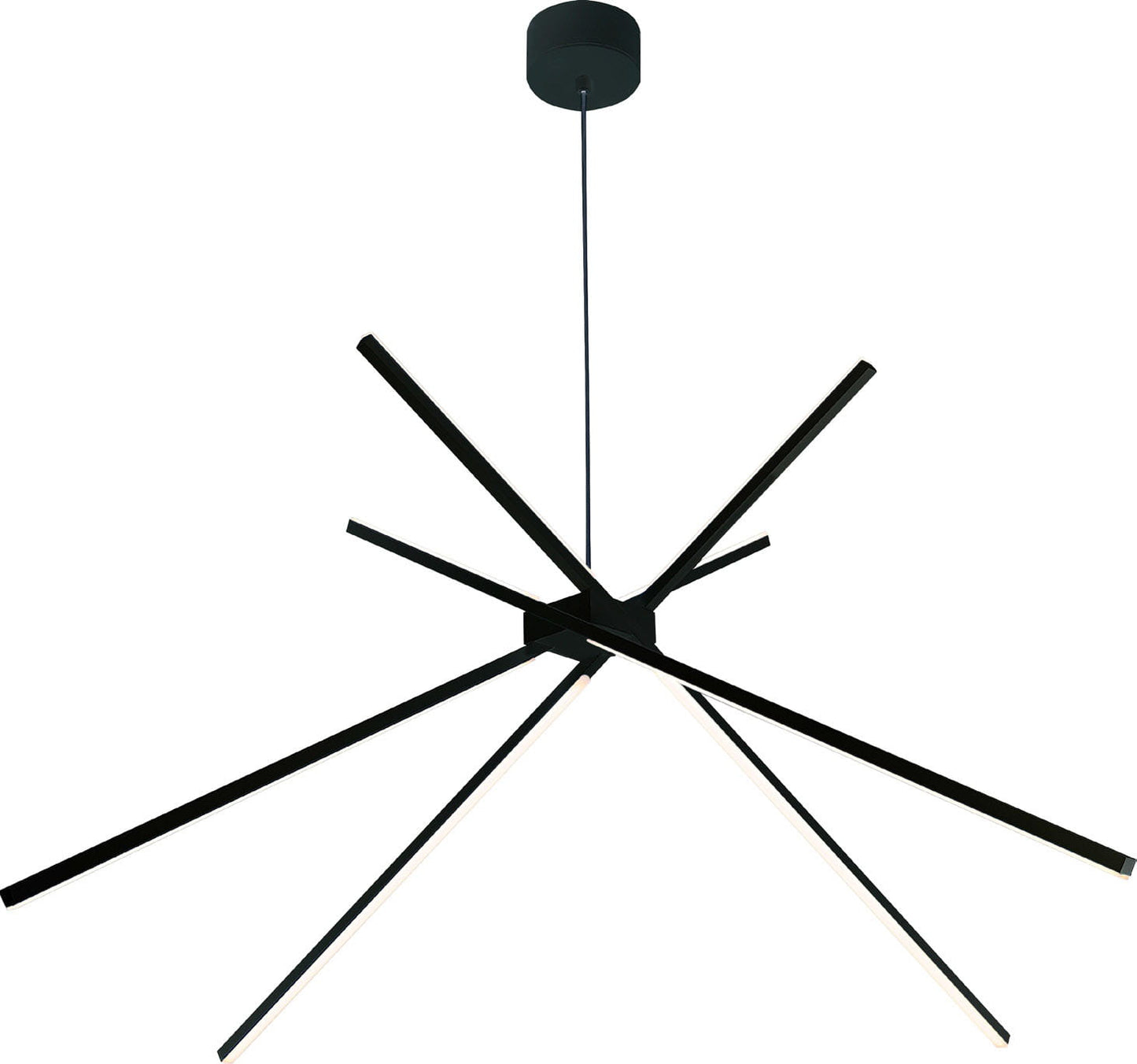 Maxlight P0412 Hanglamp Spider Zwart