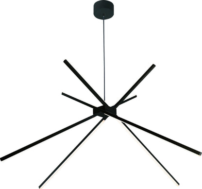 Maxlight P0412 Hanglamp Spider Zwart