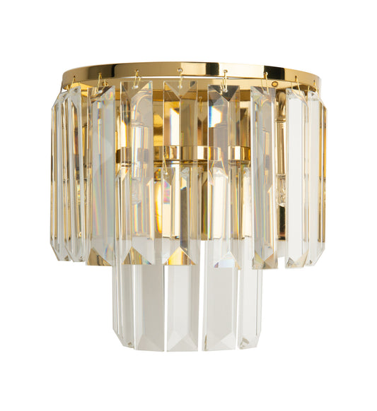 Maxlight W0288 Wandlamp  Monaco Goud