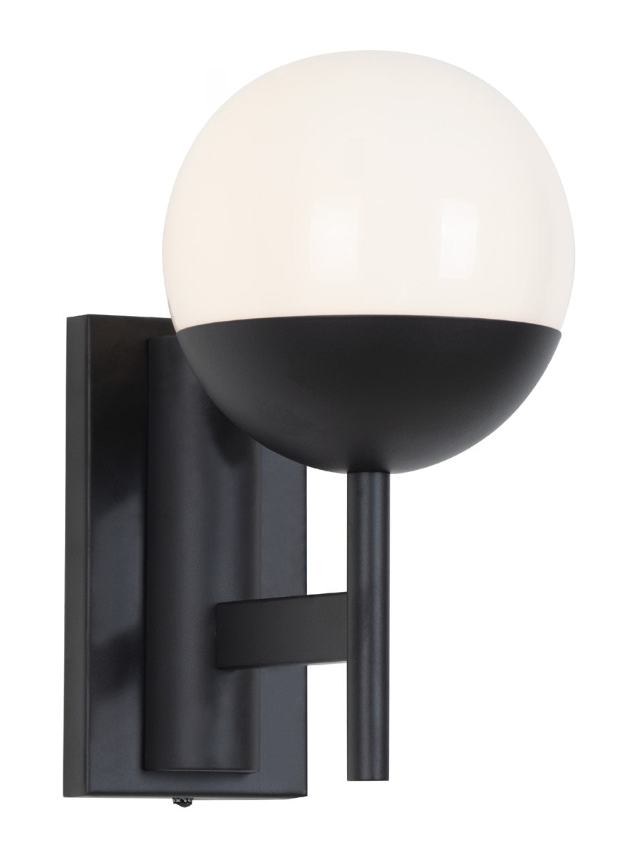 Maxlight W0255 Wandlamp Dallas Zwart