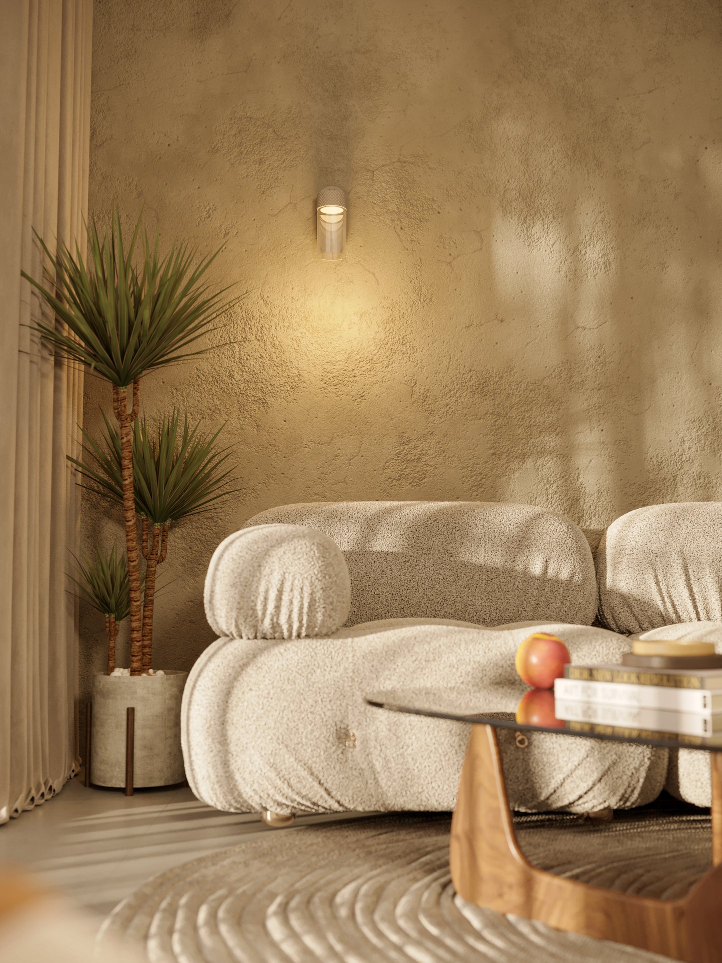 Maxlight W0411 Wandlamp Fusion Ral7044