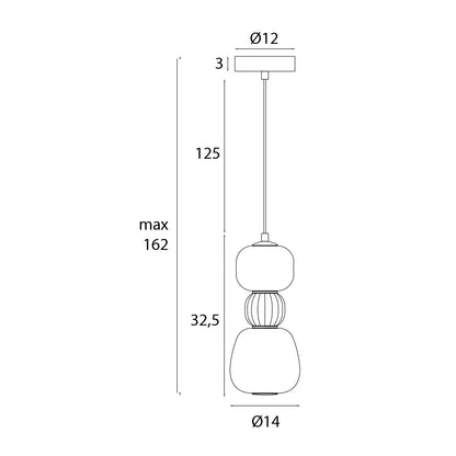 Maxlight P0628 Hanglamp Modern 13W