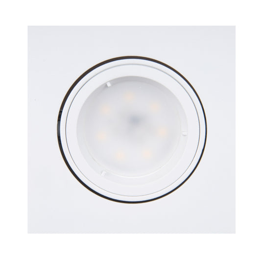 Maxlight H0039 Recessed Fine Vierkant Wit