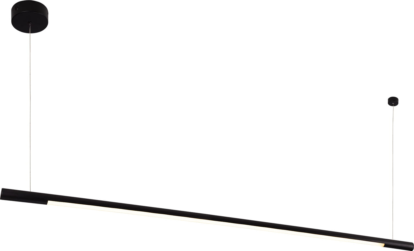 Maxlight P0358D Hanglamp Organic Horizon 150Cm Zwart Dimbaar