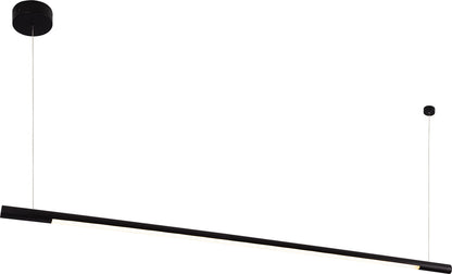 Maxlight P0358D Hanglamp Organic Horizon 150Cm Zwart Dimbaar