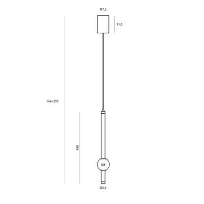 Maxlight P0611 Hanglamp Verdes