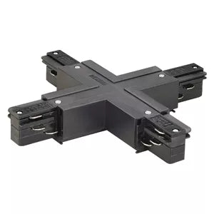 Deluxe Trackverlichting Zwart Kruisvoeding