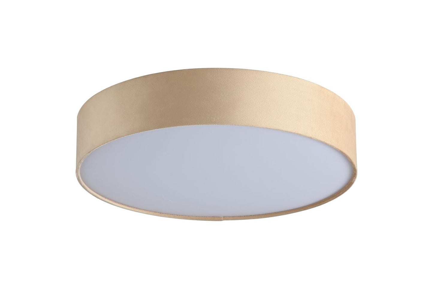 Searchlight Drum 3Lt Flush, Champagne Velours Lampenkap