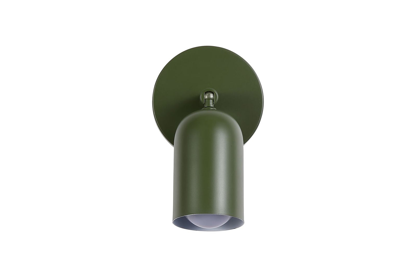 Searchlight Kegel Oplaadbaar Wandlamp, Groen Metaal