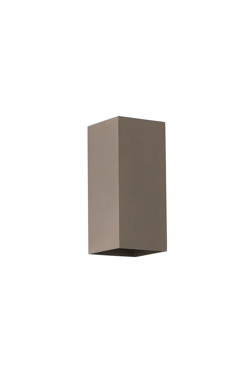 Searchlight Don Vierkant Up&Down Wandlamp, GU10, Latte