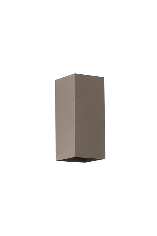 Searchlight Don Vierkant Up&Down Wandlamp, GU10, Latte
