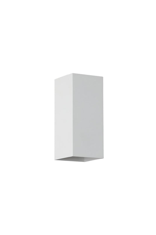 Searchlight Don Vierkant Up&Down Wandlamp, GU10, Wit
