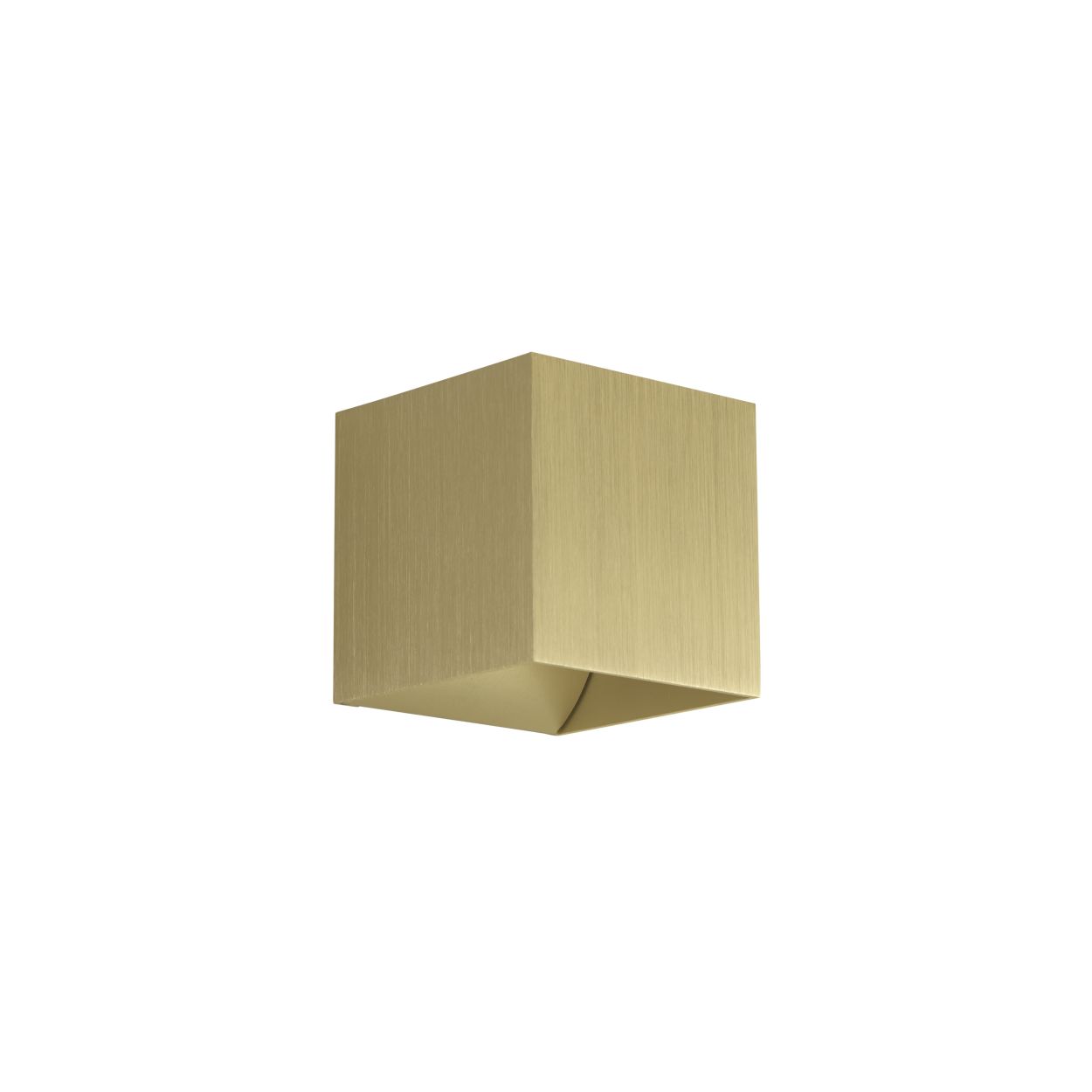 Searchlight Newton Vierkant Up&Down Wandlamp, G9, Goud