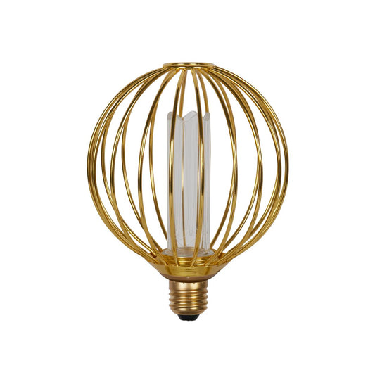 Searchlight Globe Lamp Goud Metaal