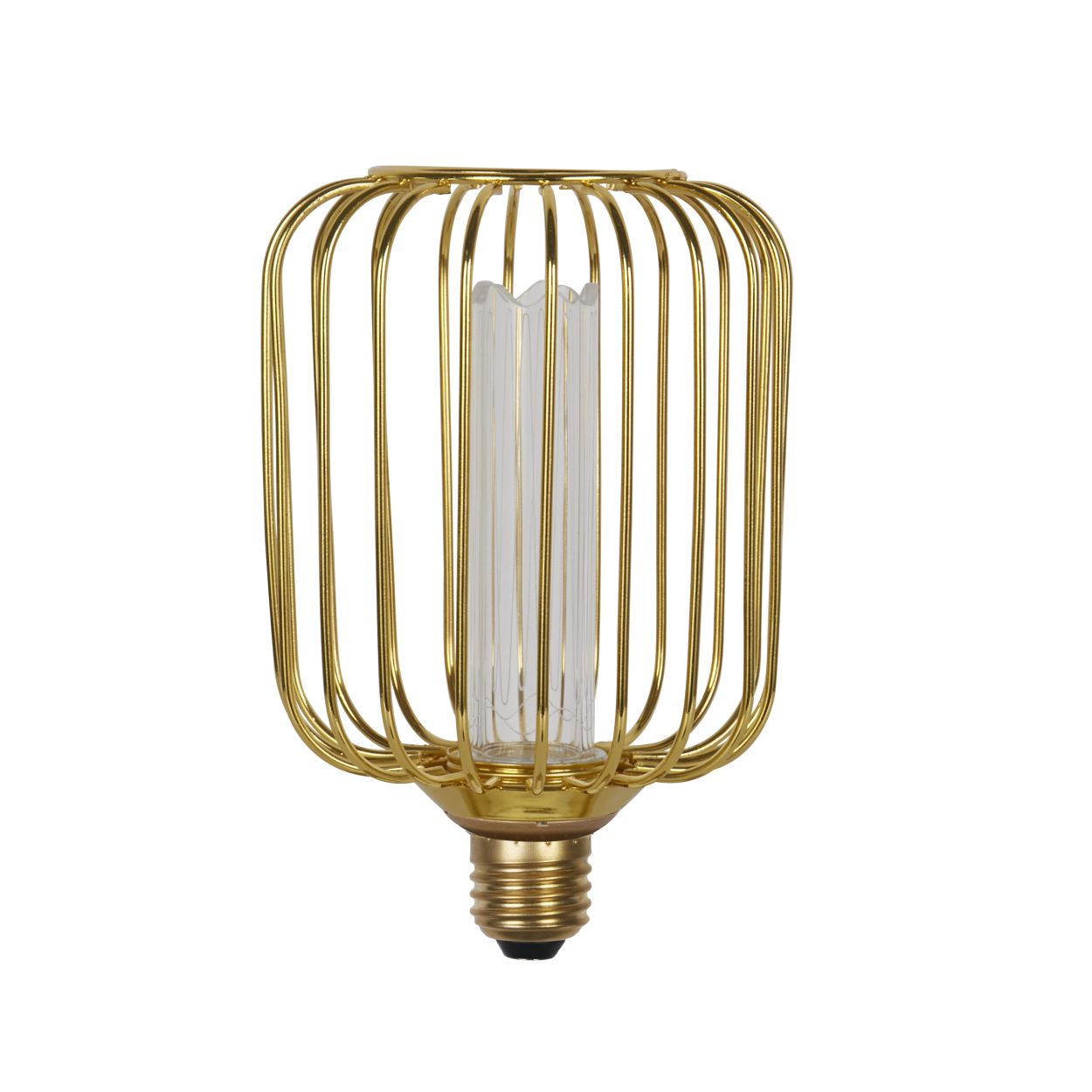 Searchlight Drum Lamp Goud Metaal