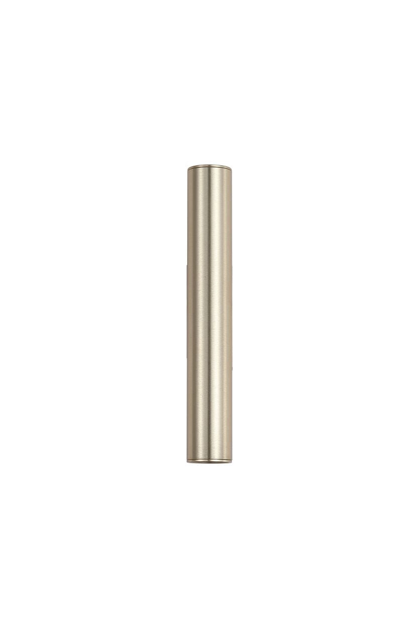 Searchlight Beacon 2Lt Up/Down Wandlamp, Goud Metaal