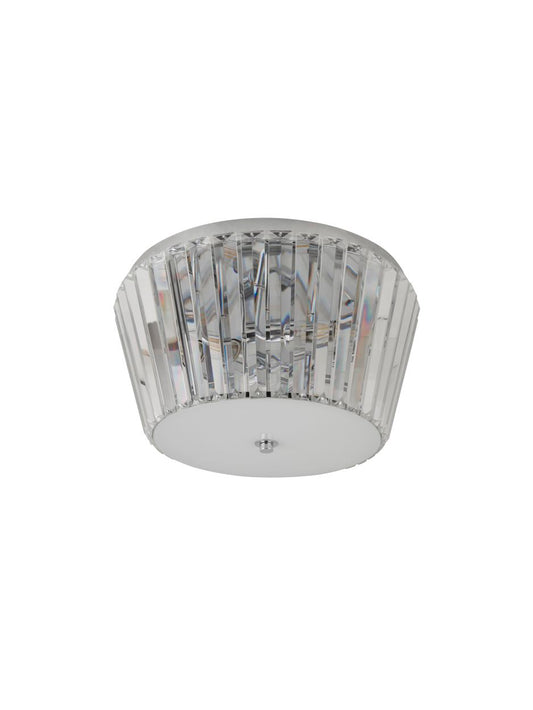 Searchlight Tiara 3Lt Flush Chroom Meal