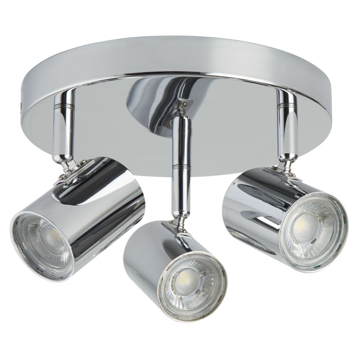 Searchlight Rollo 3Lt Rond Spot Chroom Metaal