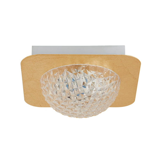 Searchlight Celestia Flush Goud Metaal & Acryl