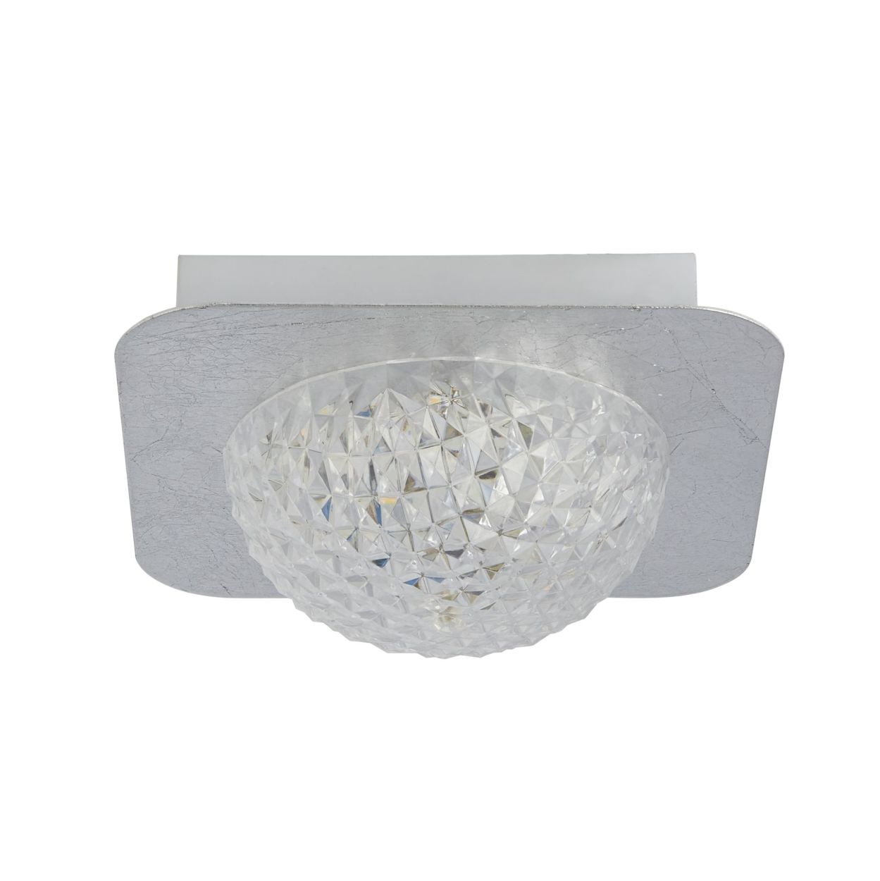 Searchlight Celestia Flush Zilver Metaal & Acryl