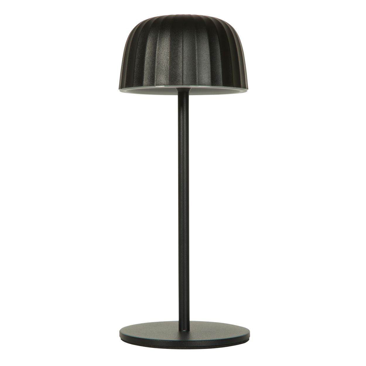 Searchlight Ezra Buiten Oplaadbaar Tafellamp, Zwart