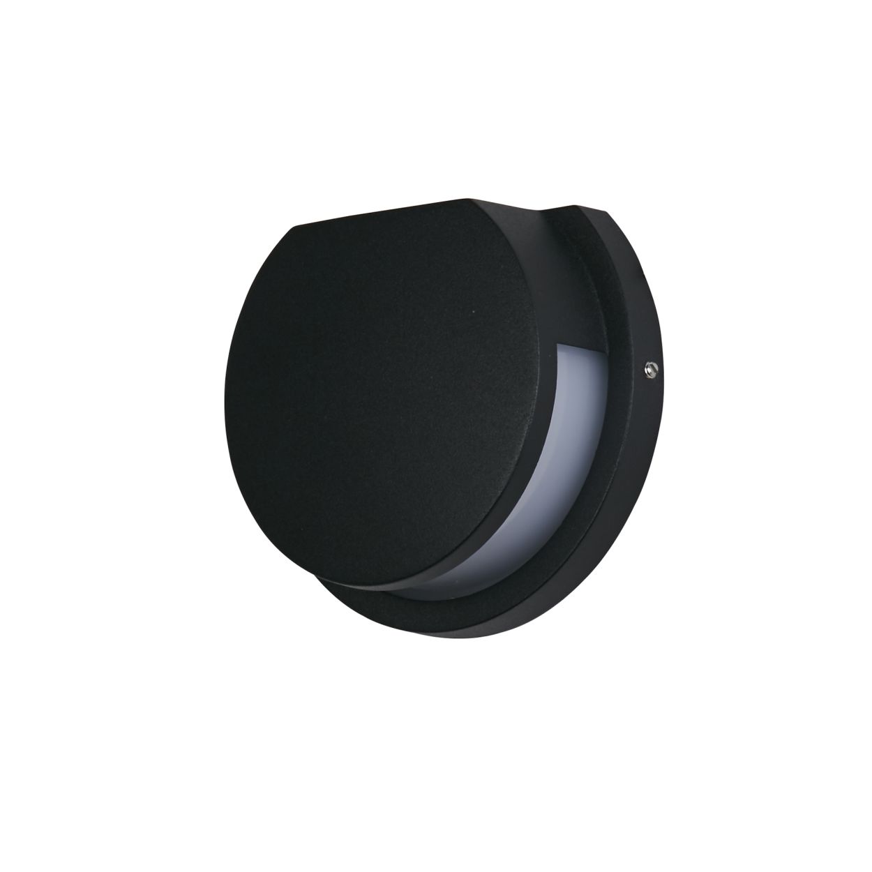 Searchlight Chiswick LED Buiten Wandlamp, Zwart